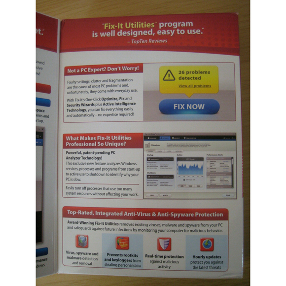 Professional 5 PC License Avanquest Fix It Utilities - Picture 10 of 11